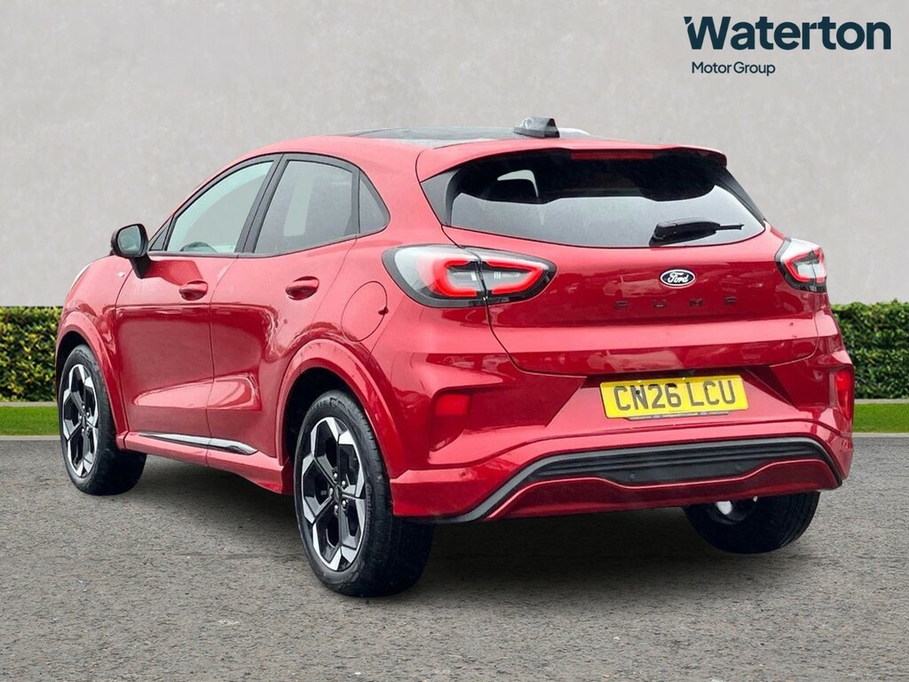 Ford Puma 1.0 Ecoboost Hybrid Mhev St-line X Dct Red #5