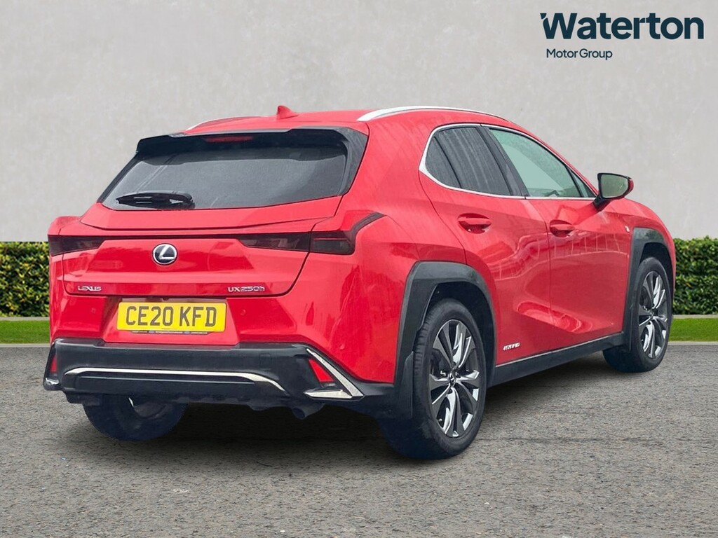 Lexus UX 250H 2.0 F-sport Cvt Nav Red #3