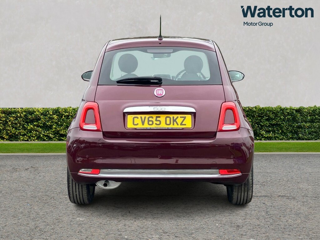 Fiat 500 1.2 Lounge CV65OKZ Red #4