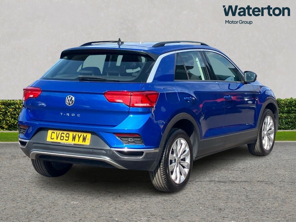 Volkswagen T-Roc 1.6 Tdi Se CV69WYW Blue #3
