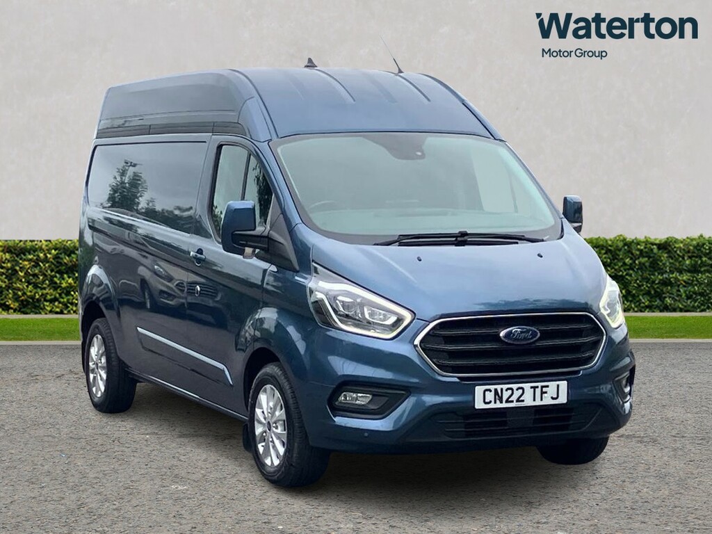 Ford Transit Custom 2.0 Ecoblue 170Ps High Roof Limited Van Blue