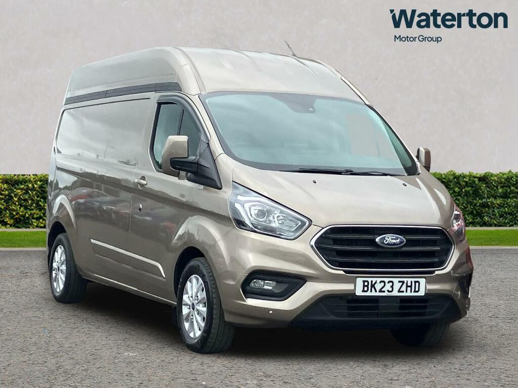 Ford Transit Custom 2.0 Ecoblue 130Ps High Roof Limited Van BK23ZHD Silver
