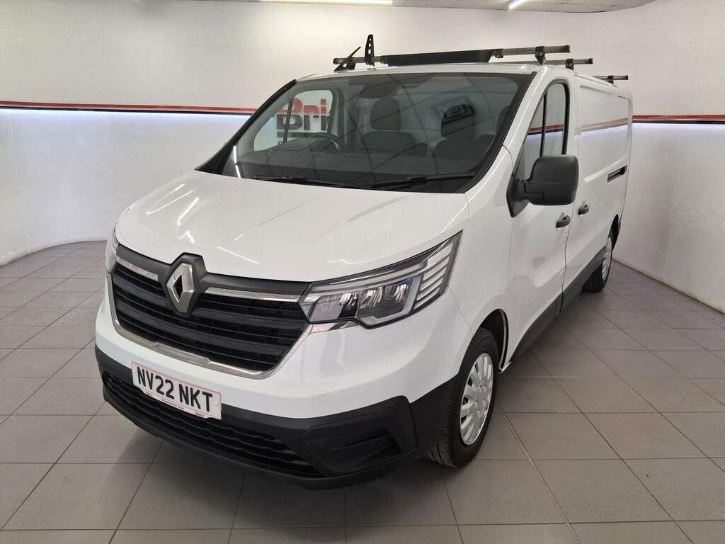 Renault Trafic 2.0 Dci Blue Ll30 Business Panel Van Ma NV22NKT White #3