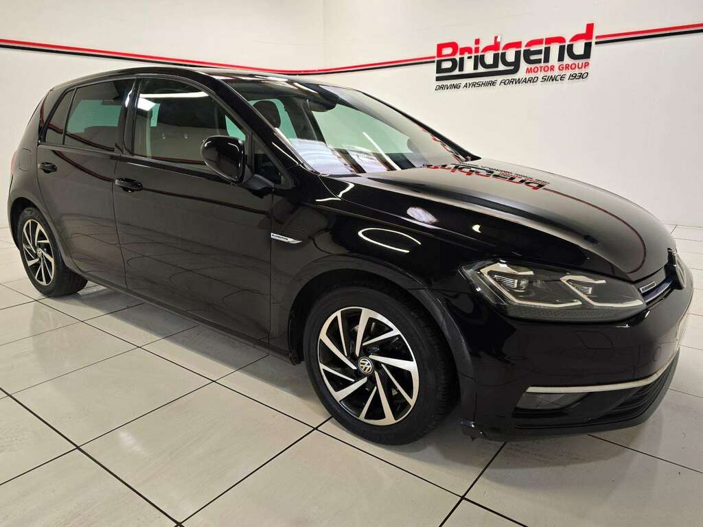 Volkswagen Golf 1.5 Tsi Evo Match Edition Hatchback WG69RWK Black #2