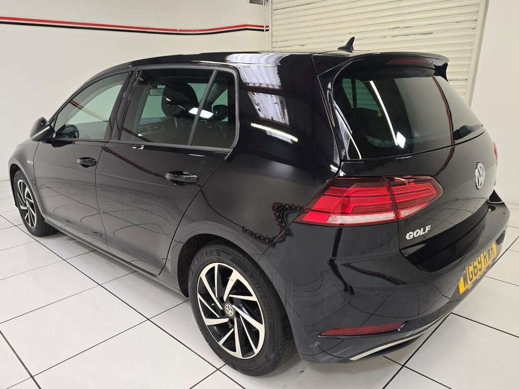 Volkswagen Golf 1.5 Tsi Evo Match Edition Hatchback WG69RWK Black #4