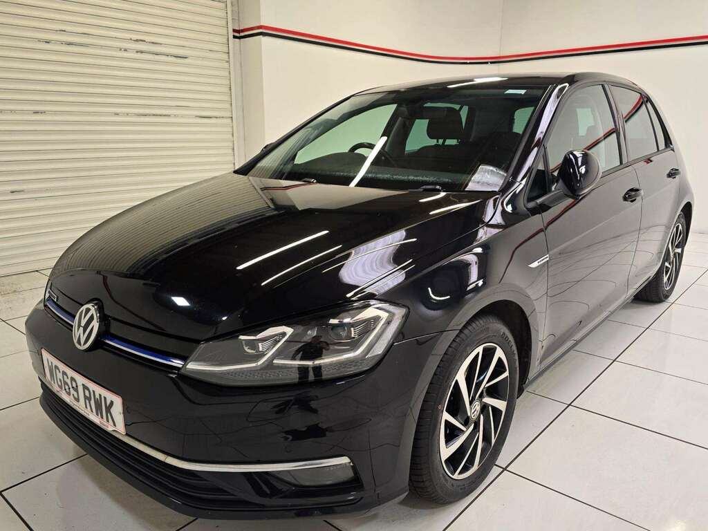 Volkswagen Golf 1.5 Tsi Evo Match Edition Hatchback WG69RWK Black #3
