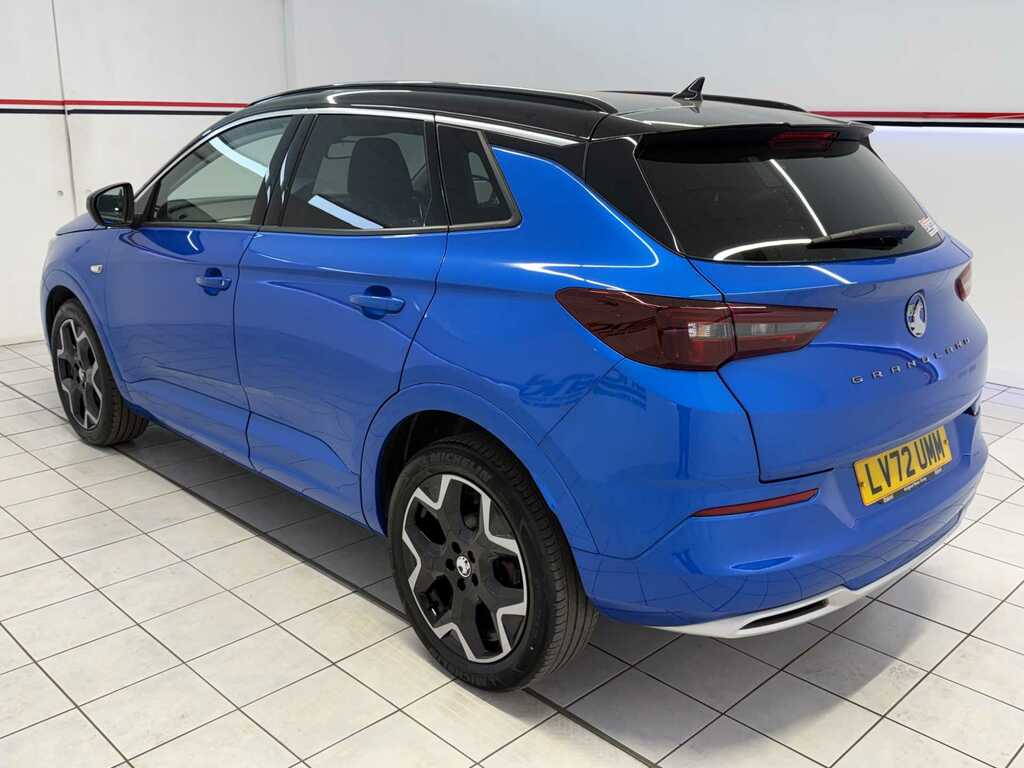 Vauxhall Grandland 1.2 Turbo Elite Suv LV72UMM Blue #3