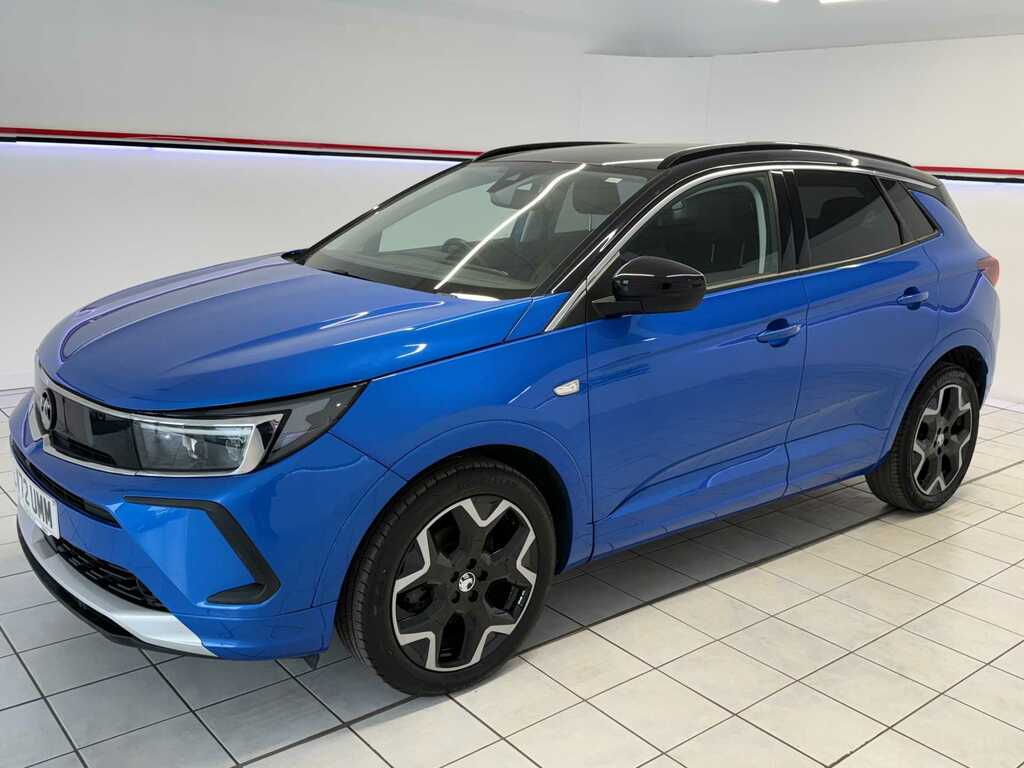 Vauxhall Grandland 1.2 Turbo Elite Suv LV72UMM Blue #2