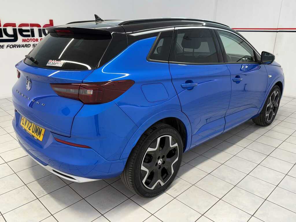 Vauxhall Grandland 1.2 Turbo Elite Suv LV72UMM Blue #6