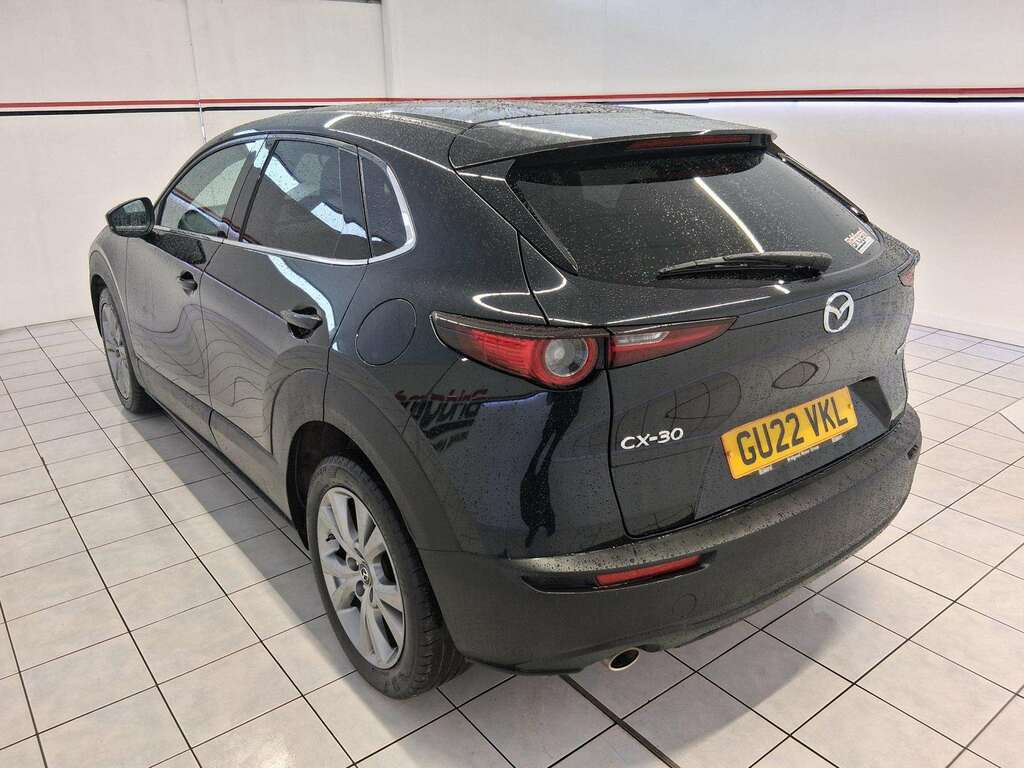 Mazda CX-30 2.0 E-skyactiv G Mhev Sport Lux Suv Black #4