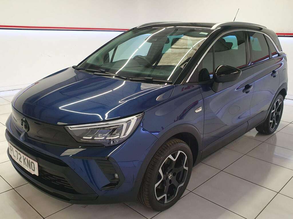 Vauxhall Crossland 1.2 Turbo Ultimate Suv PL72KNO Blue #3