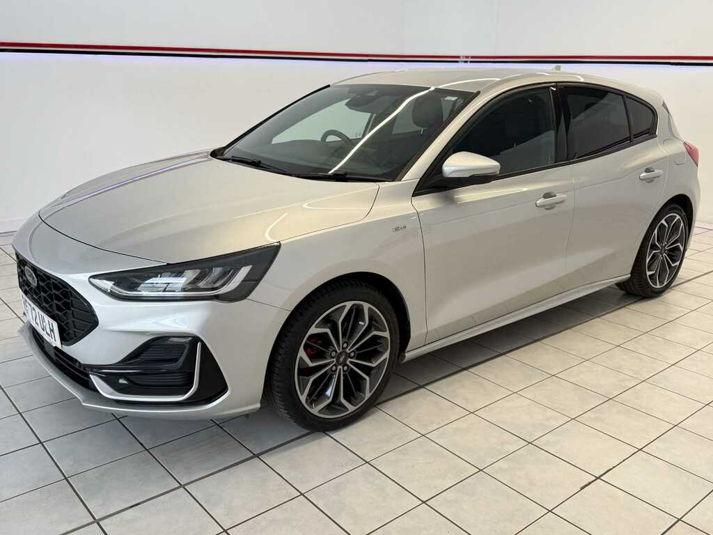 Ford Focus 1.0T Ecoboost Mhev St-line Vignale Hatchback RF72ULH Silver #3