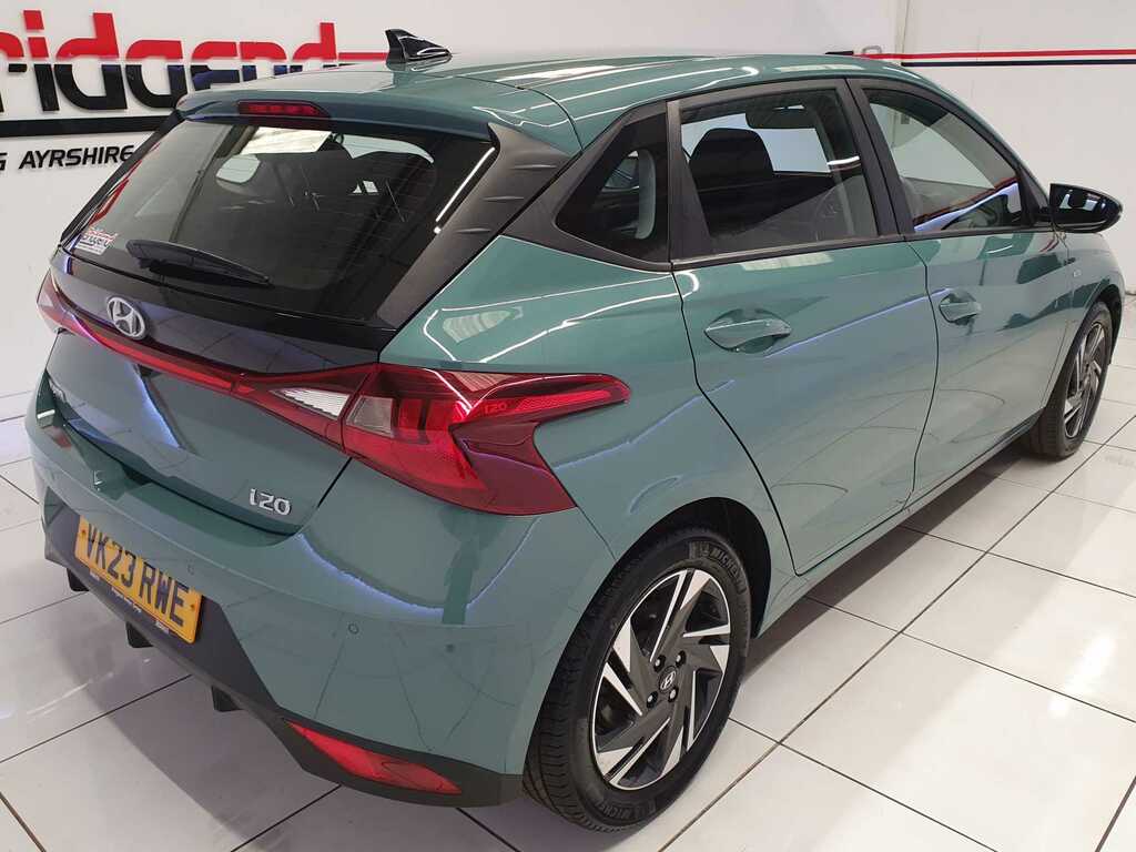 Hyundai I20 1.0 T-gdi Mhev Se Connect Hatchback VK23RWE Green #6