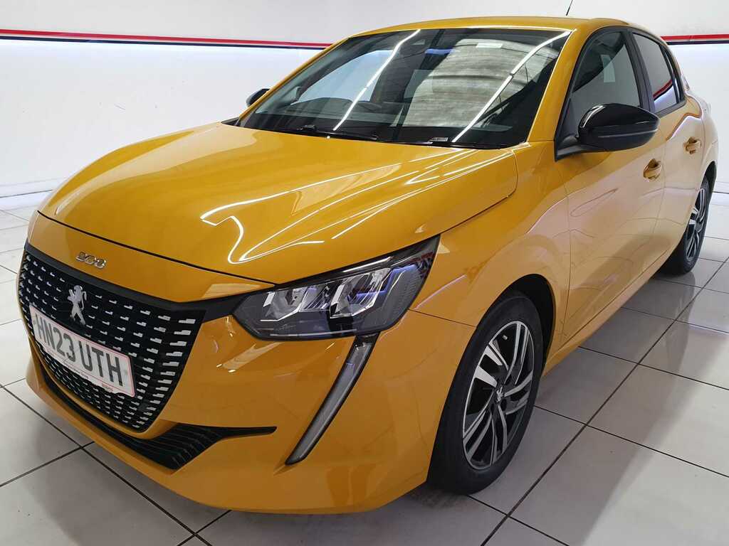Peugeot 208 1.2 Puretech Active Premium Hatchback HN23UTH Yellow #2