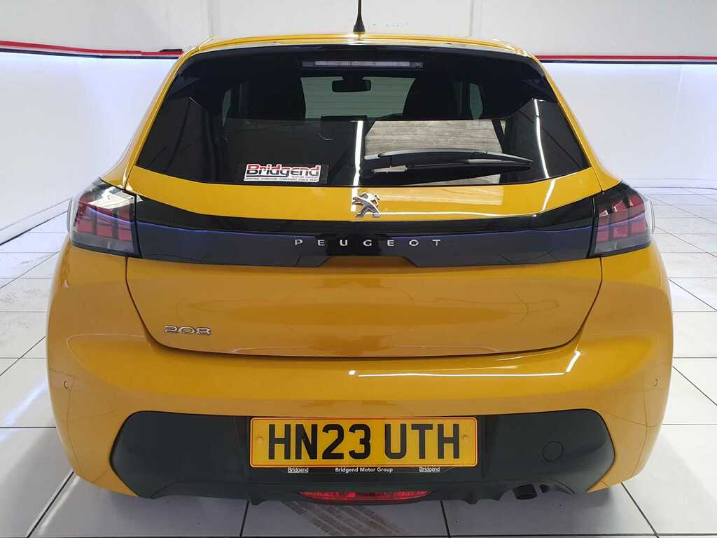 Peugeot 208 1.2 Puretech Active Premium Hatchback HN23UTH Yellow #4