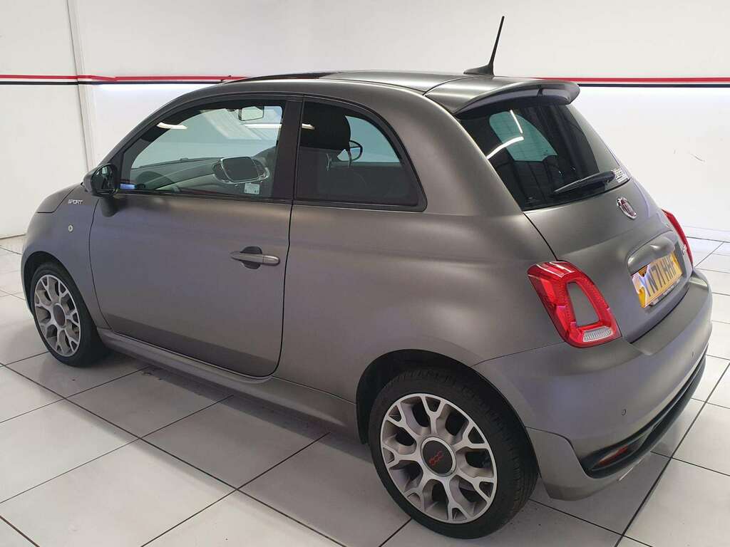 Fiat 500 1.0 Mhev Sport Hatchback YN71HHF Grey #4
