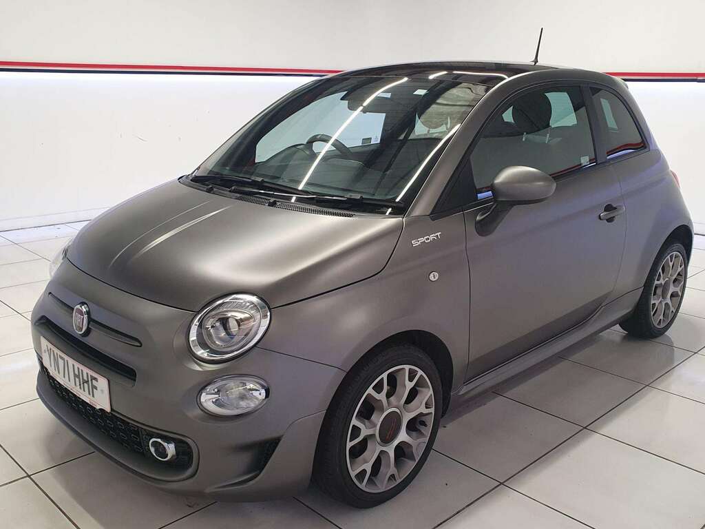 Fiat 500 1.0 Mhev Sport Hatchback YN71HHF Grey #3