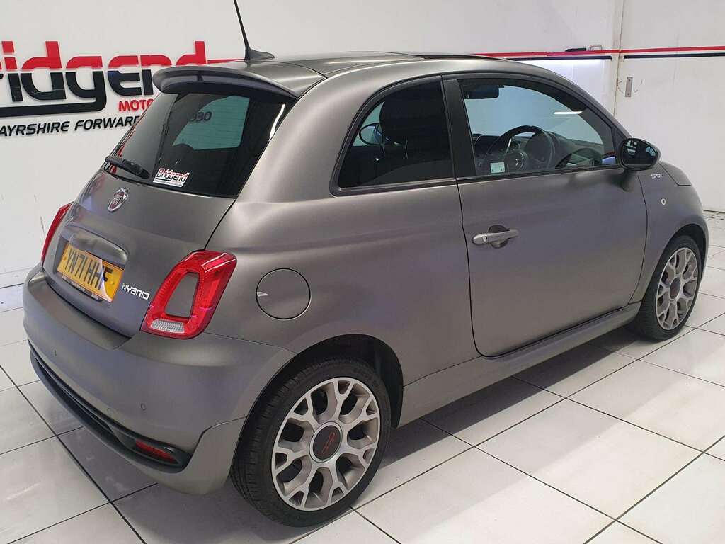 Fiat 500 1.0 Mhev Sport Hatchback YN71HHF Grey #6