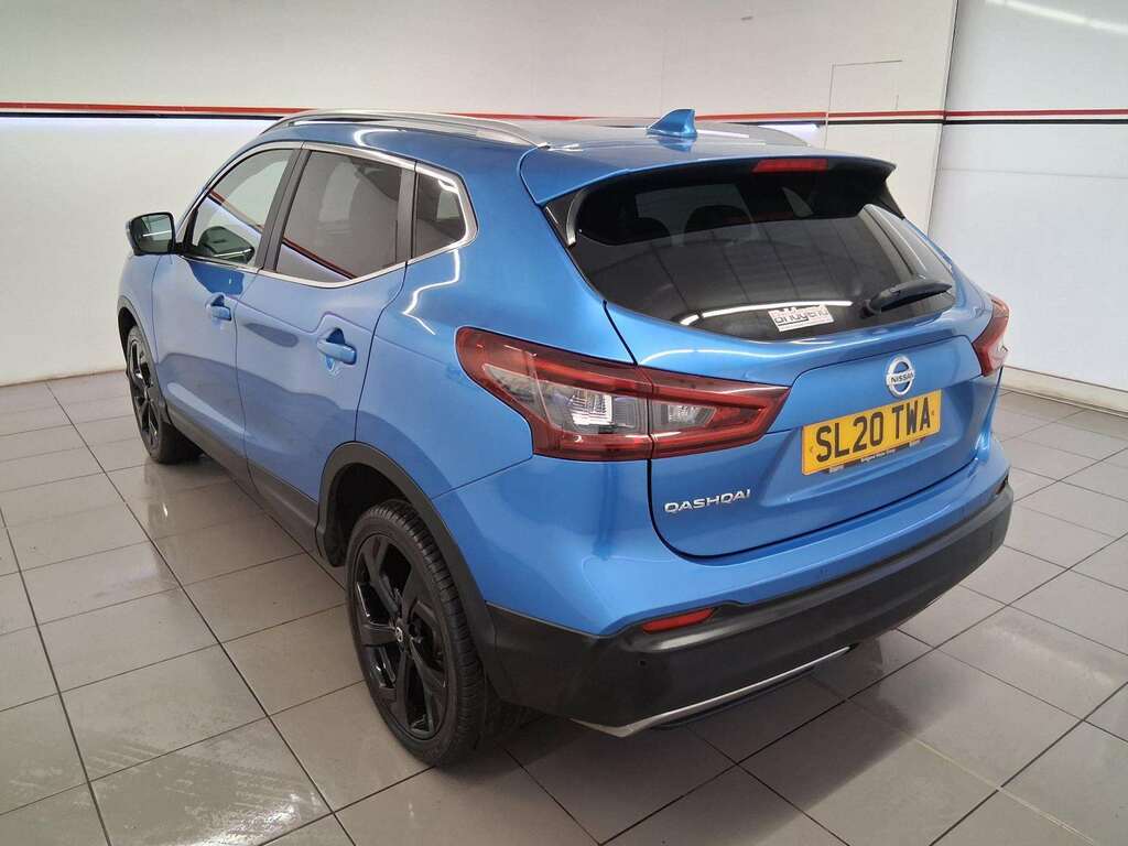 Nissan Qashqai 1.3 Dig-t Tekna Suv Euro 6 Ss SL20TWA Blue #4