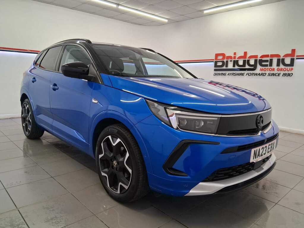 Vauxhall Grandland 1.2 Turbo Ultimate Suv NA23EBX Blue #2