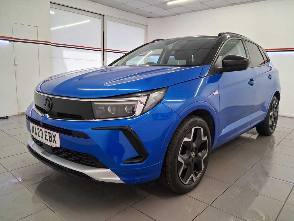 Vauxhall Grandland 1.2 Turbo Ultimate Suv NA23EBX Blue #3