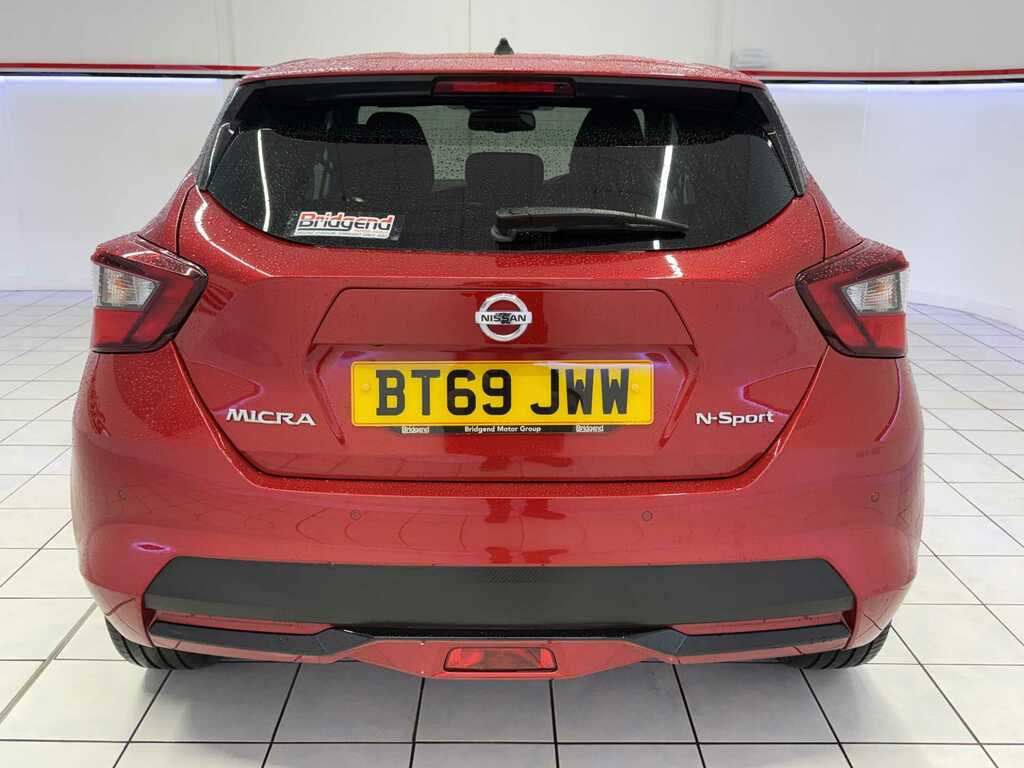 Nissan Micra 1.0 Ig-t N-sport Hatchback BT69JWW Red #6