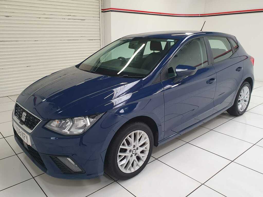 Seat Ibiza 1.0 Mpi Se Technology Hatchback HX19KFY Blue #3