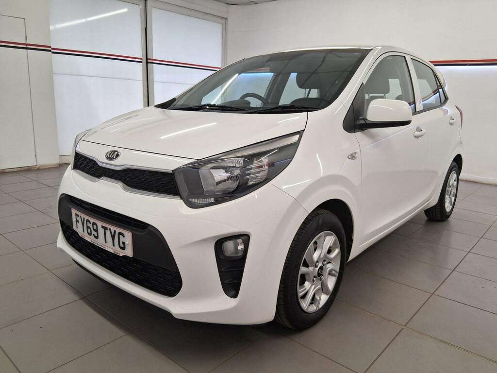 Kia Picanto 1.0 2 Hatchback FY69TYG White #3
