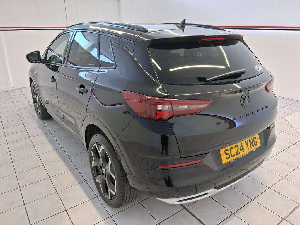 Vauxhall Grandland 1.2 Turbo Ultimate Suv SC24YNG Black #4
