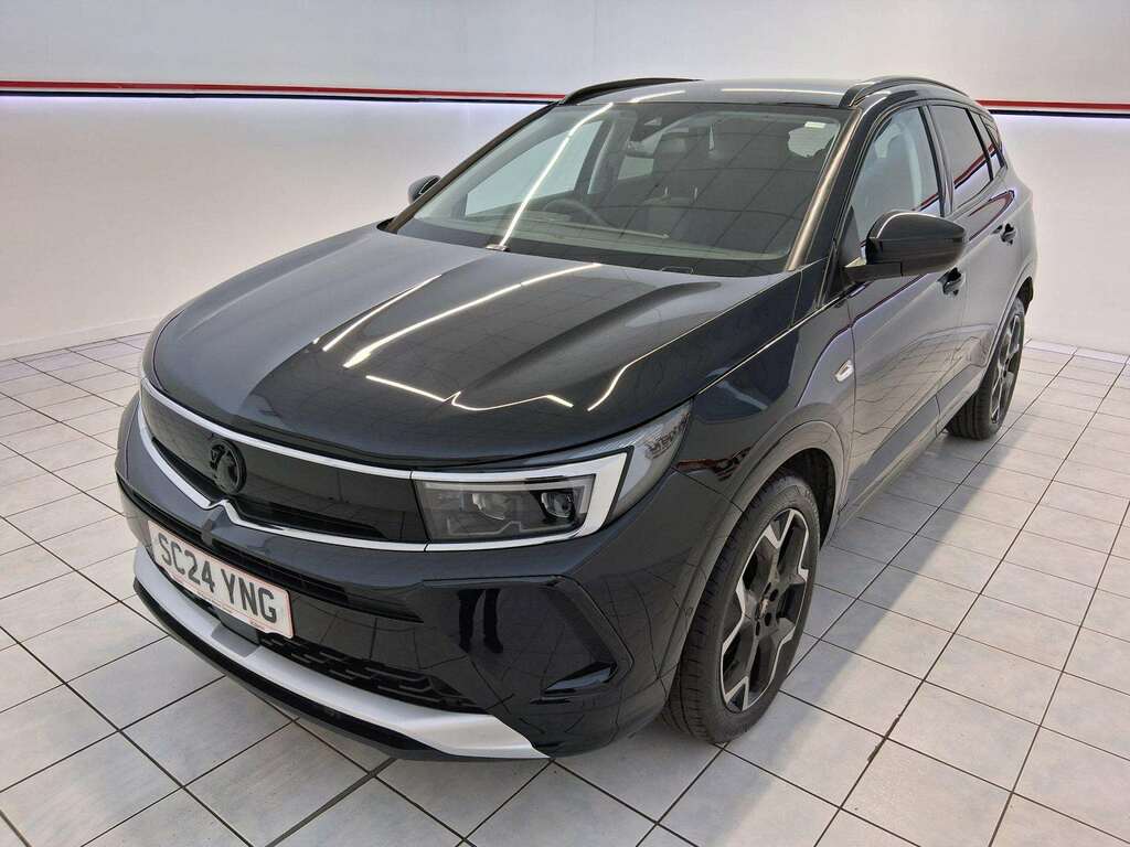 Vauxhall Grandland 1.2 Turbo Ultimate Suv SC24YNG Black #3