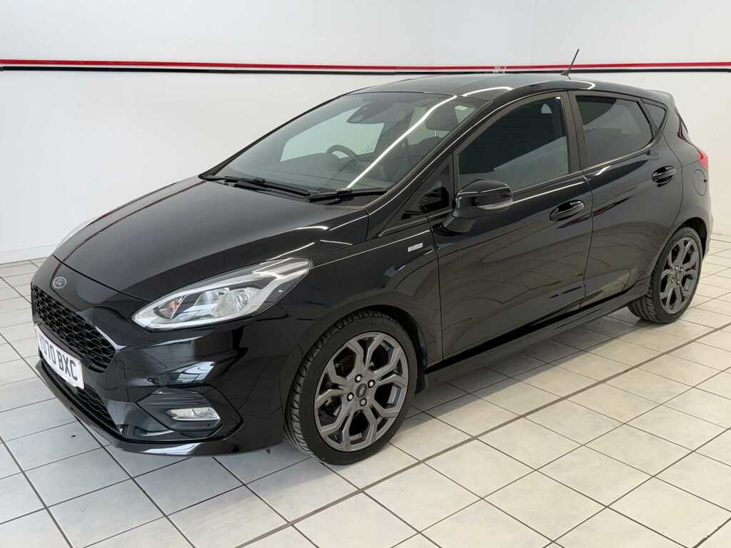 Ford Fiesta 1.0T Ecoboost St-line Edition Hatchback YO70BXC Black #3