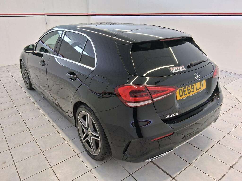 Mercedes-Benz A Class 1.3 A200 Amg Line Hatchback OE69LJV Black #4
