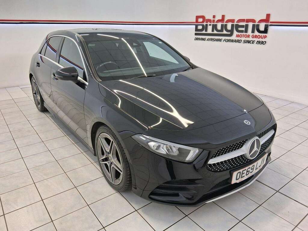 Mercedes-Benz A Class 1.3 A200 Amg Line Hatchback OE69LJV Black #2