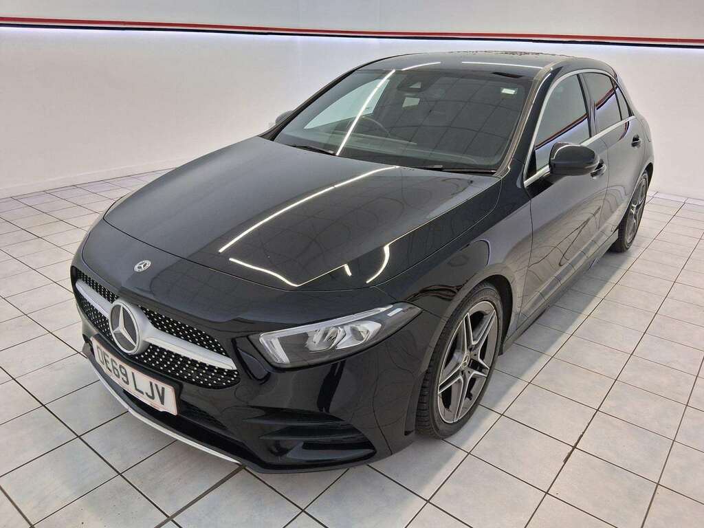Mercedes-Benz A Class 1.3 A200 Amg Line Hatchback OE69LJV Black #3
