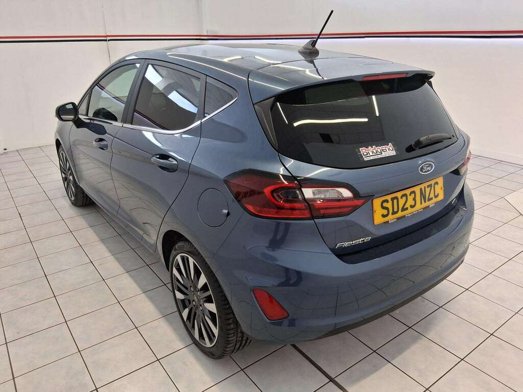 Ford Fiesta 1.0T Ecoboost Titanium X Hatchback SD23NZC Blue #4