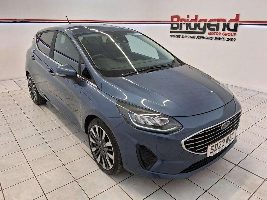 Ford Fiesta 1.0T Ecoboost Titanium X Hatchback SD23NZC Blue #2