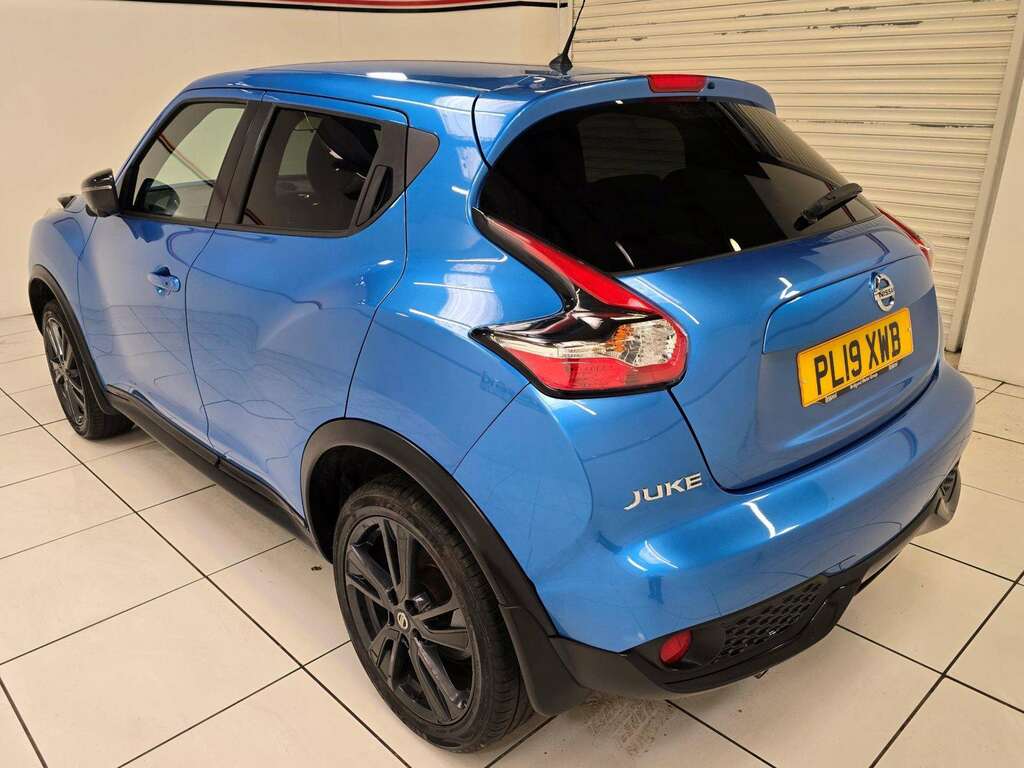 Nissan Juke 1.6 Tekna Suv PL19XWB Blue #4