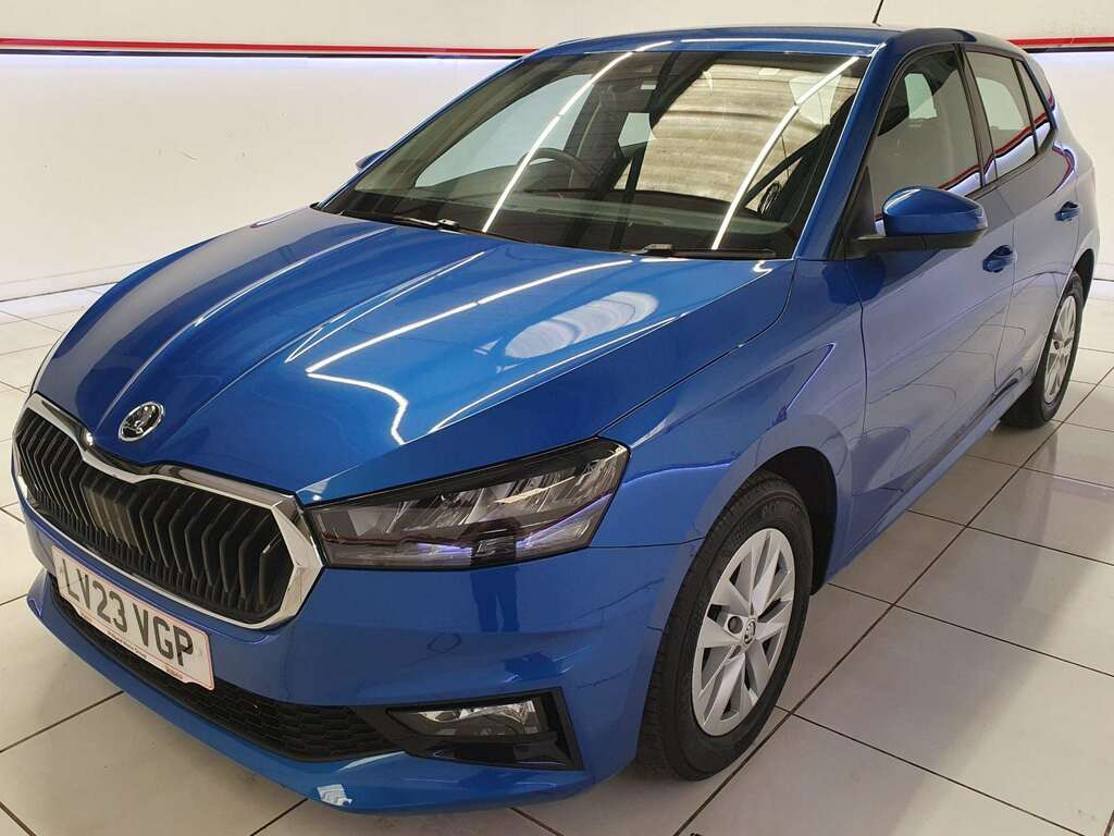 Skoda Fabia 1.0 Tsi Se Comfort Hatchback LV23VGP Blue #3