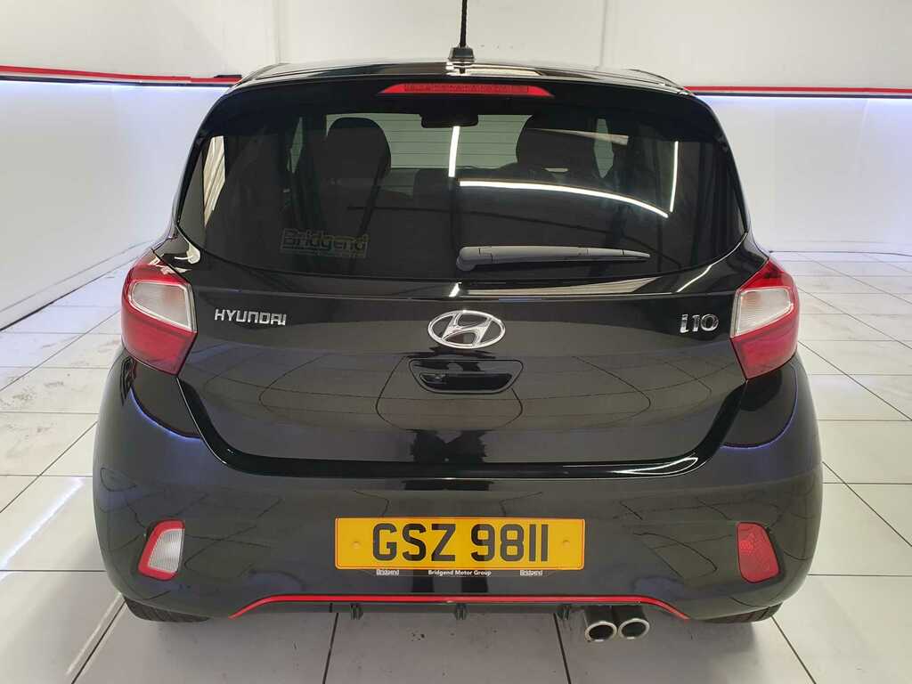 Hyundai I10 1.0 T-gdi N Line Hatchback GSZ9811 Black #4