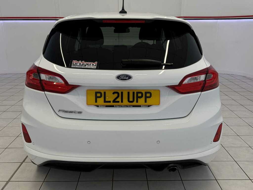 Ford Fiesta 1.0T Ecoboost St-line Edition Hatchback PL21UPP White #6