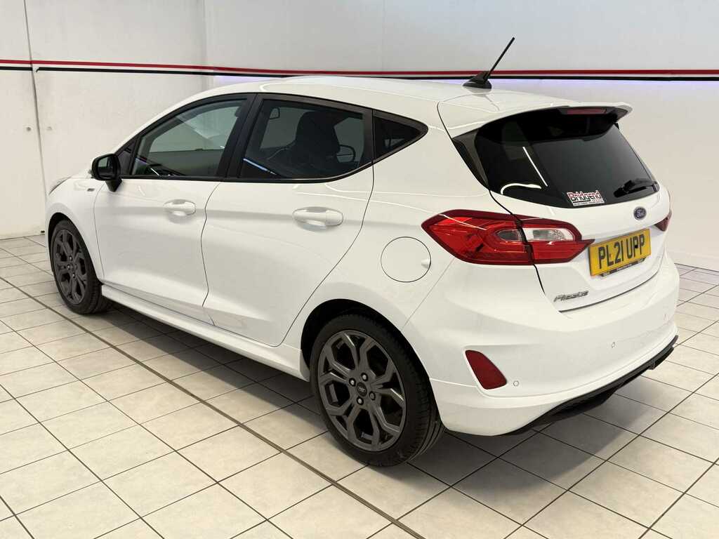 Ford Fiesta 1.0T Ecoboost St-line Edition Hatchback PL21UPP White #4