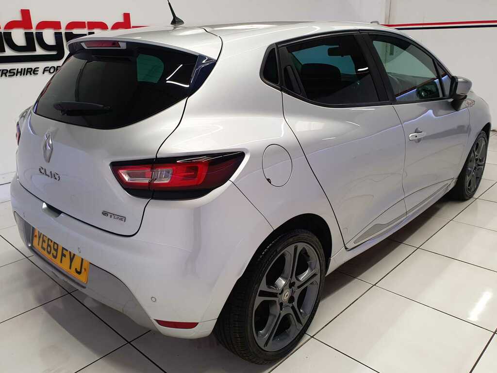 Renault Clio 0.9 Tce Gt Line Hatchback YE69FYJ Silver #6