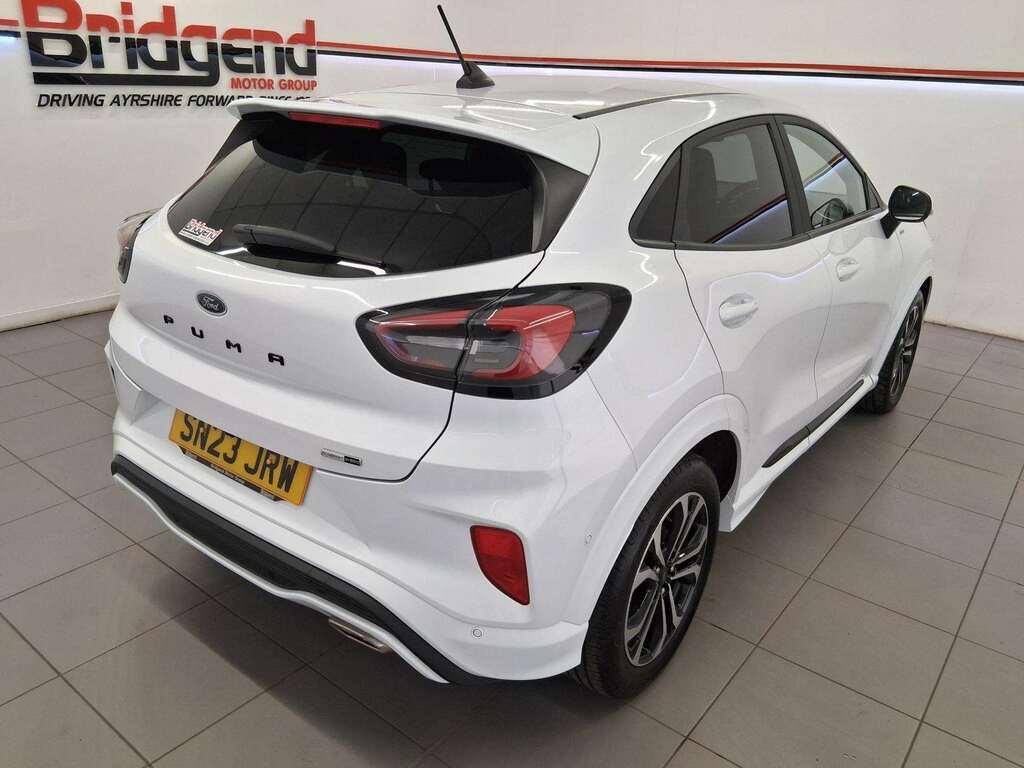 Ford Puma 1.0T Ecoboost Mhev St-line Suv SN23JRW White #6
