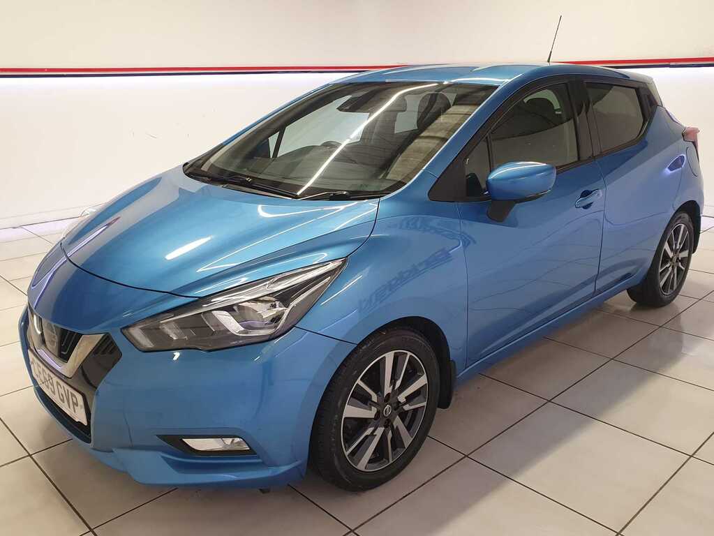 Nissan Micra 1.0 Ig-t Tekna Hatchback CE69GVP Blue #3