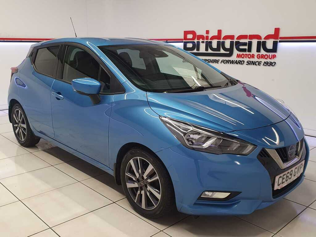 Nissan Micra 1.0 Ig-t Tekna Hatchback CE69GVP Blue #2