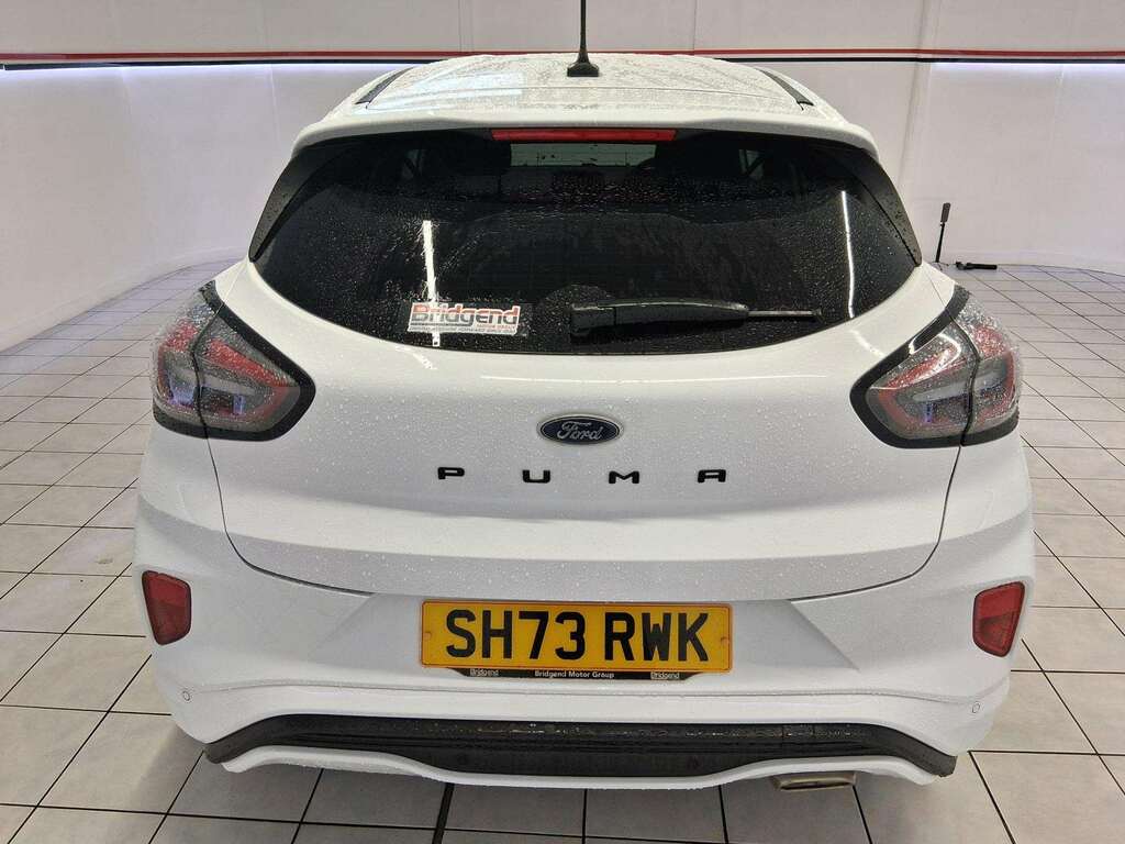 Ford Puma 1.0T Ecoboost Mhev St-line Suv SH73RWK White #5