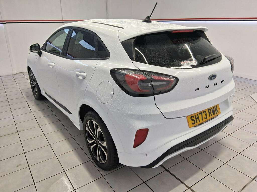 Ford Puma 1.0T Ecoboost Mhev St-line Suv SH73RWK White #4