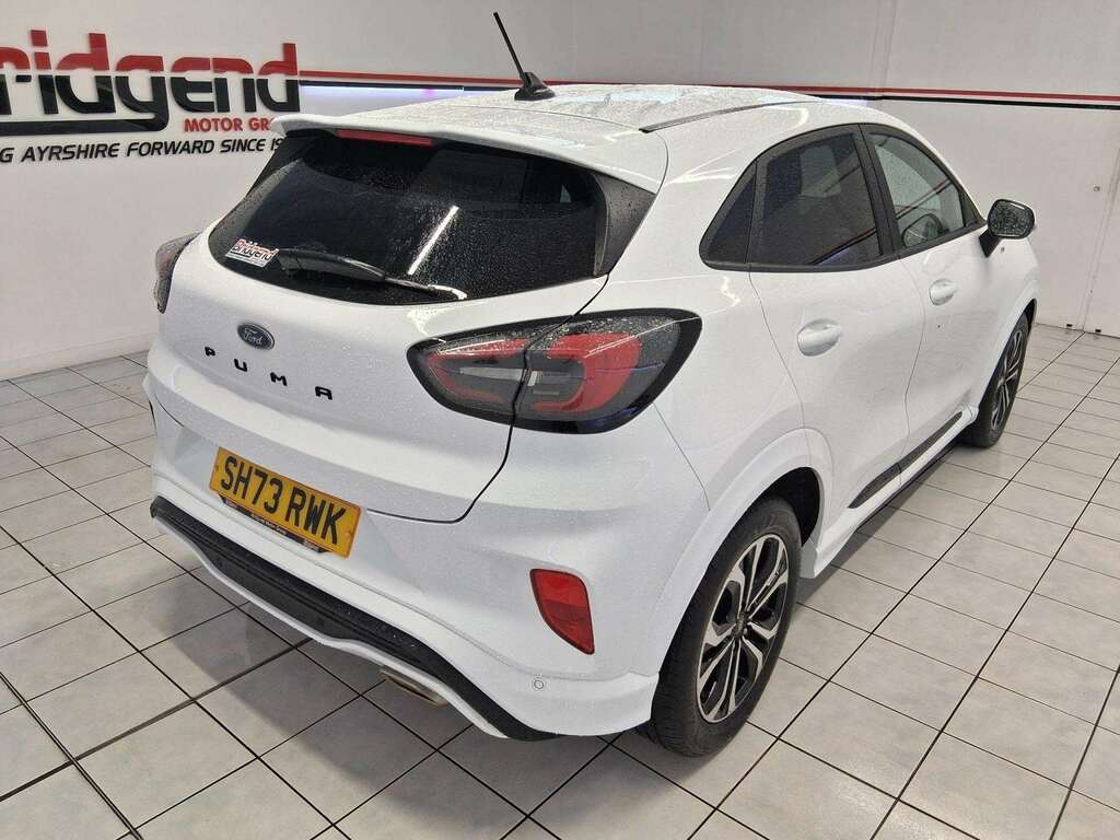 Ford Puma 1.0T Ecoboost Mhev St-line Suv SH73RWK White #6