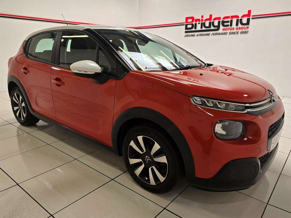 Citroen C3 1.2 Puretech Feel SA69PFK Orange #2