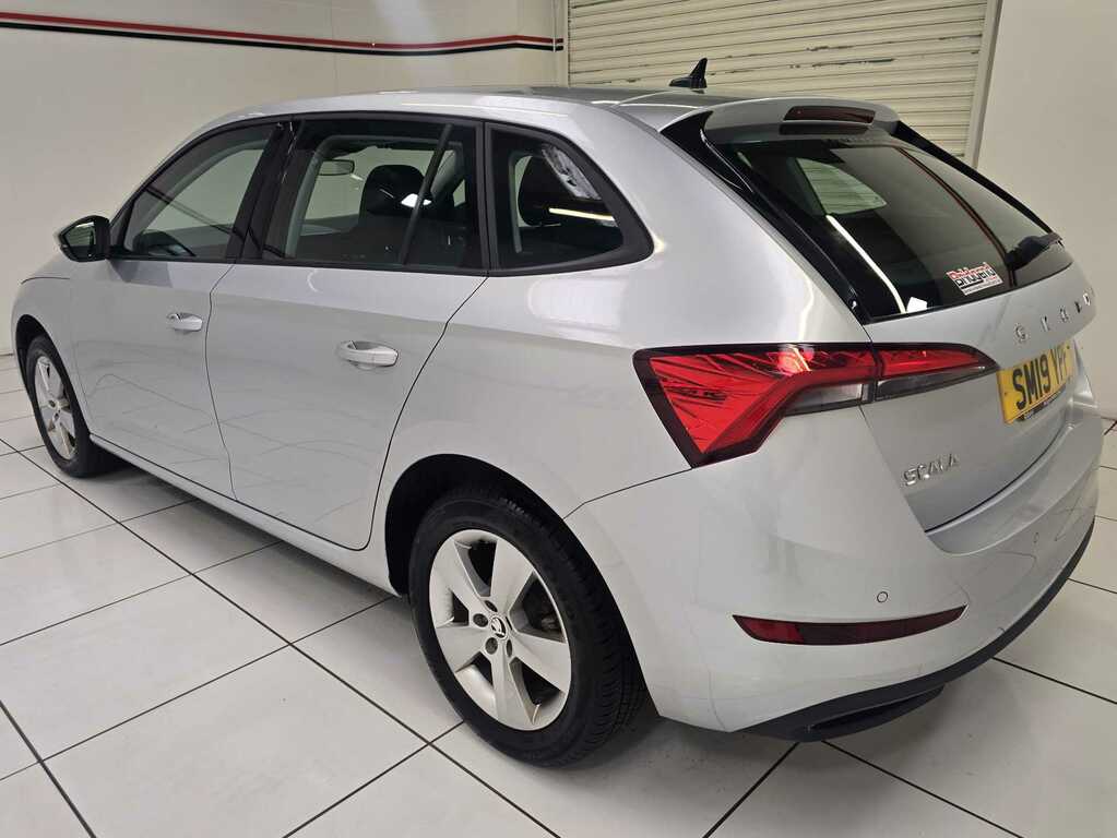 Skoda Scala 1.0 Tsi Se SM19YPF Silver #4